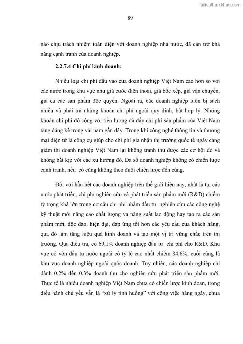 Luận văn thạc sĩ luật học Bảo vệ quyền lợi lao động nữ trong Pháp luật lao động Việt Nam - 8 Trang 89
