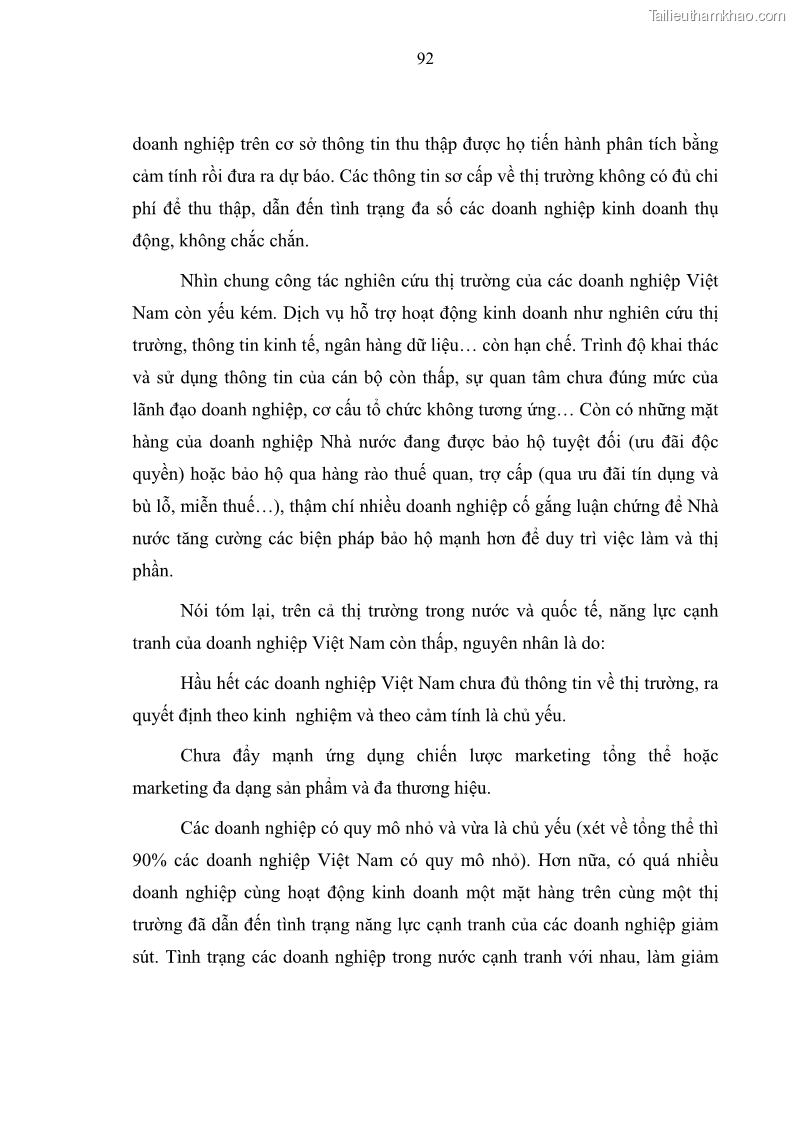 Luận văn thạc sĩ luật học Bảo vệ quyền lợi lao động nữ trong Pháp luật lao động Việt Nam - 8 Trang 92