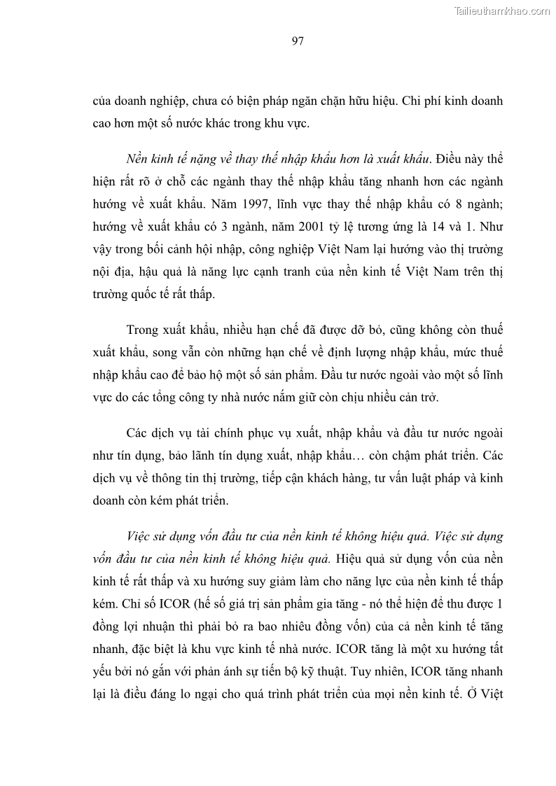 Luận văn thạc sĩ luật học Bảo vệ quyền lợi lao động nữ trong Pháp luật lao động Việt Nam - 9 Trang 97