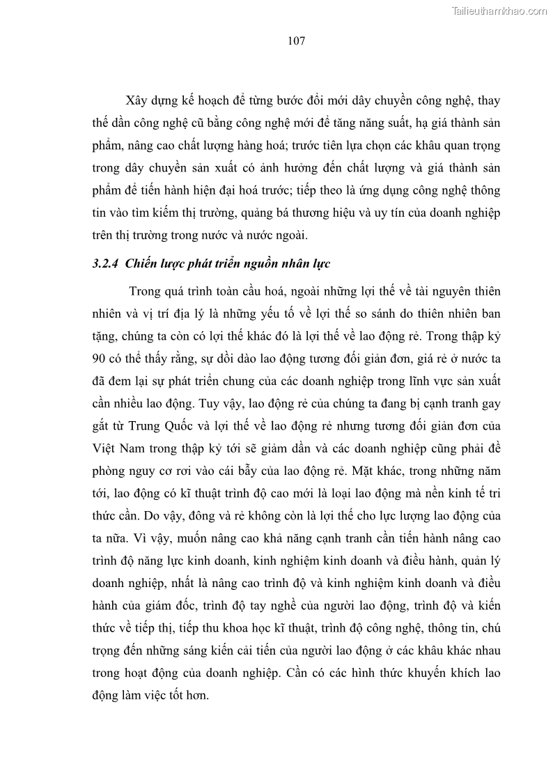 Luận văn thạc sĩ luật học Bảo vệ quyền lợi lao động nữ trong Pháp luật lao động Việt Nam - 9 Trang 107