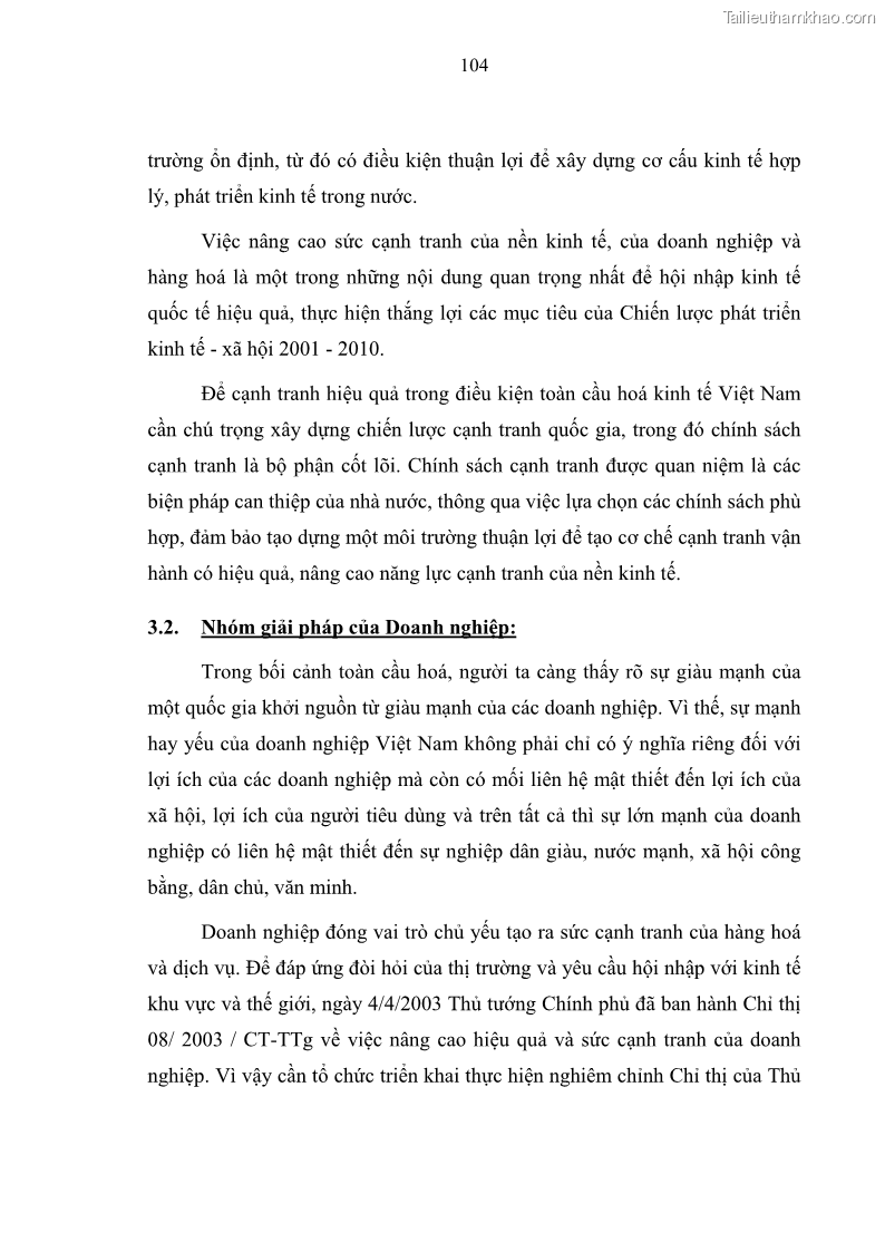 Luận văn thạc sĩ luật học Bảo vệ quyền lợi lao động nữ trong Pháp luật lao động Việt Nam - 9 Trang 104