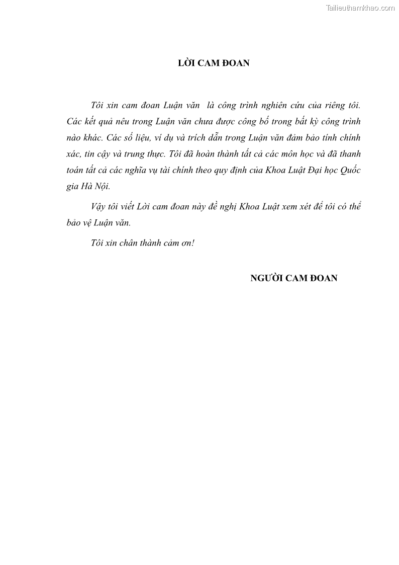 Luận văn thạc sĩ luật học Bảo vệ quyền lợi người gửi tiền tại ngân hàng thương mại theo pháp luật Việt Nam - 1 Trang 3