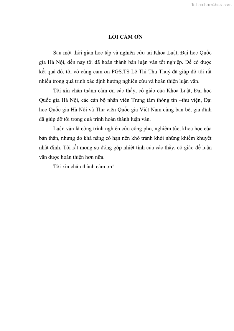 Luận văn thạc sĩ luật học Bảo vệ quyền lợi người gửi tiền tại ngân hàng thương mại theo pháp luật Việt Nam - 1 Trang 4