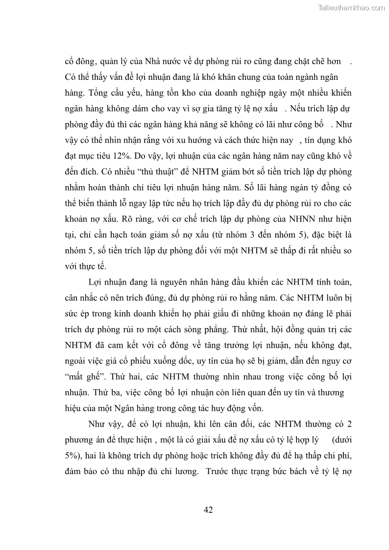 Luận văn thạc sĩ luật học Bảo vệ quyền lợi người gửi tiền tại ngân hàng thương mại theo pháp luật Việt Nam - 4 Trang 47