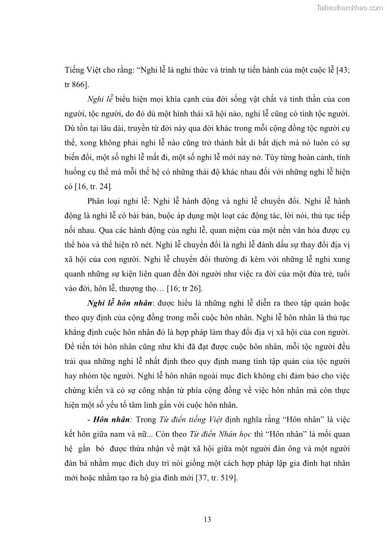 Luận văn thạc sĩ dân tộc học Nghi lễ hôn nhân của người Tu Dí ở xã Thanh Bình, huyện Mường Khương, tỉnh Lào Cai - 2 Trang 20