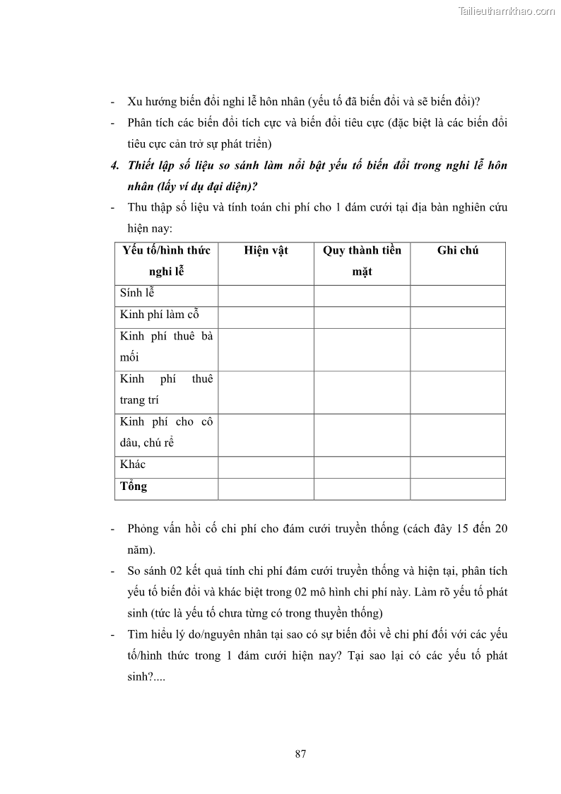 Luận văn thạc sĩ dân tộc học Nghi lễ hôn nhân của người Tu Dí ở xã Thanh Bình, huyện Mường Khương, tỉnh Lào Cai - 8 Trang 94