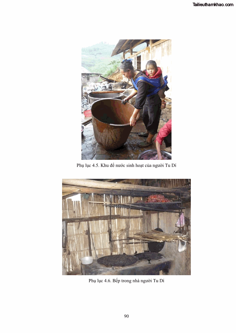 Luận văn thạc sĩ dân tộc học Nghi lễ hôn nhân của người Tu Dí ở xã Thanh Bình, huyện Mường Khương, tỉnh Lào Cai - 9 Trang 97