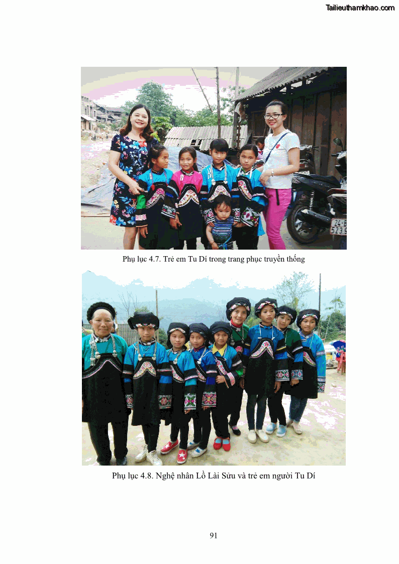 Luận văn thạc sĩ dân tộc học Nghi lễ hôn nhân của người Tu Dí ở xã Thanh Bình, huyện Mường Khương, tỉnh Lào Cai - 9 Trang 98