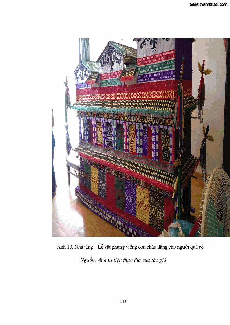 Luận văn thạc sĩ dân tộc học Tri thức địa phương về giáo dục trẻ em của người Nùng Dín ở thôn Tùng Lâu, Xã Tung Chung Phố, Huyện Mường Khương, tỉnh Lào Cai - 10 Trang 119