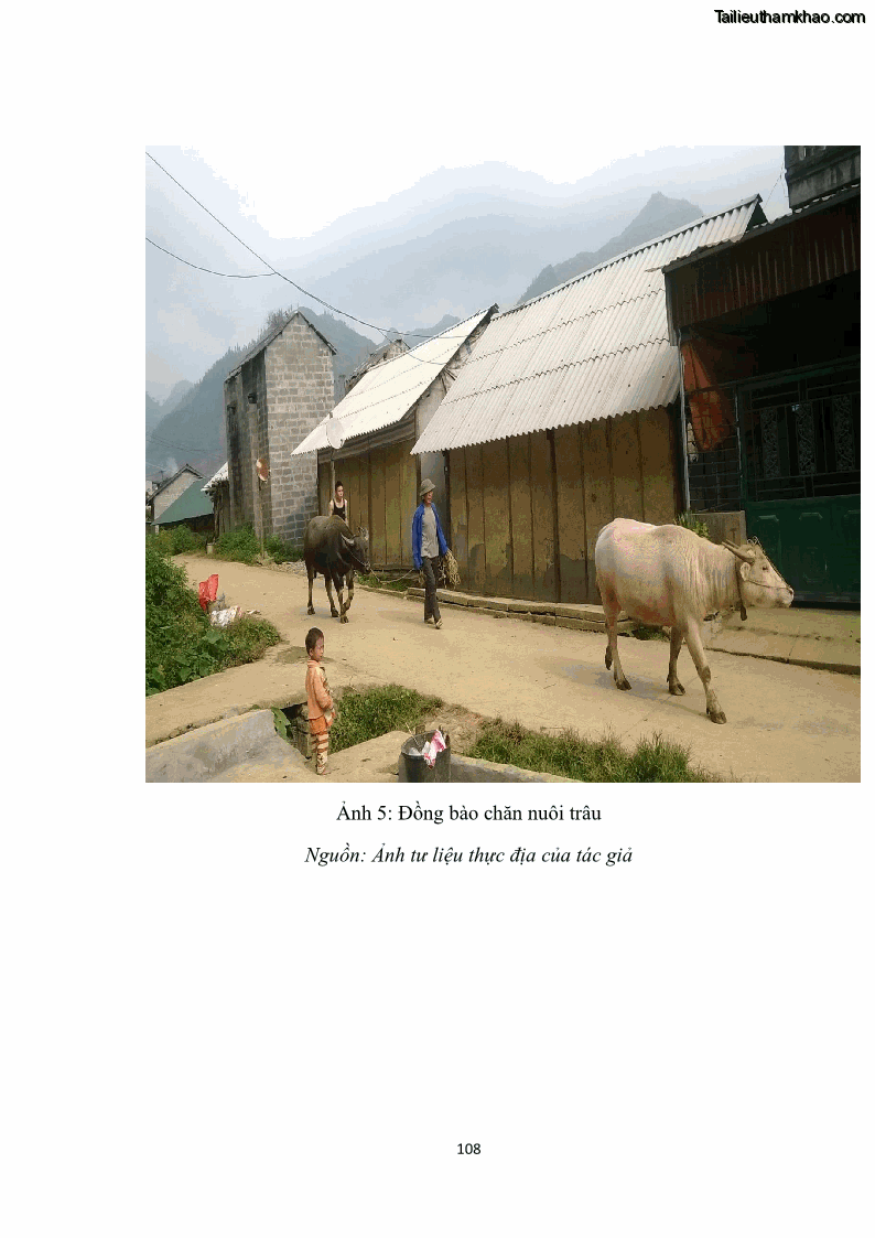 Luận văn thạc sĩ dân tộc học Tri thức địa phương về giáo dục trẻ em của người Nùng Dín ở thôn Tùng Lâu, Xã Tung Chung Phố, Huyện Mường Khương, tỉnh Lào Cai - 10 Trang 114