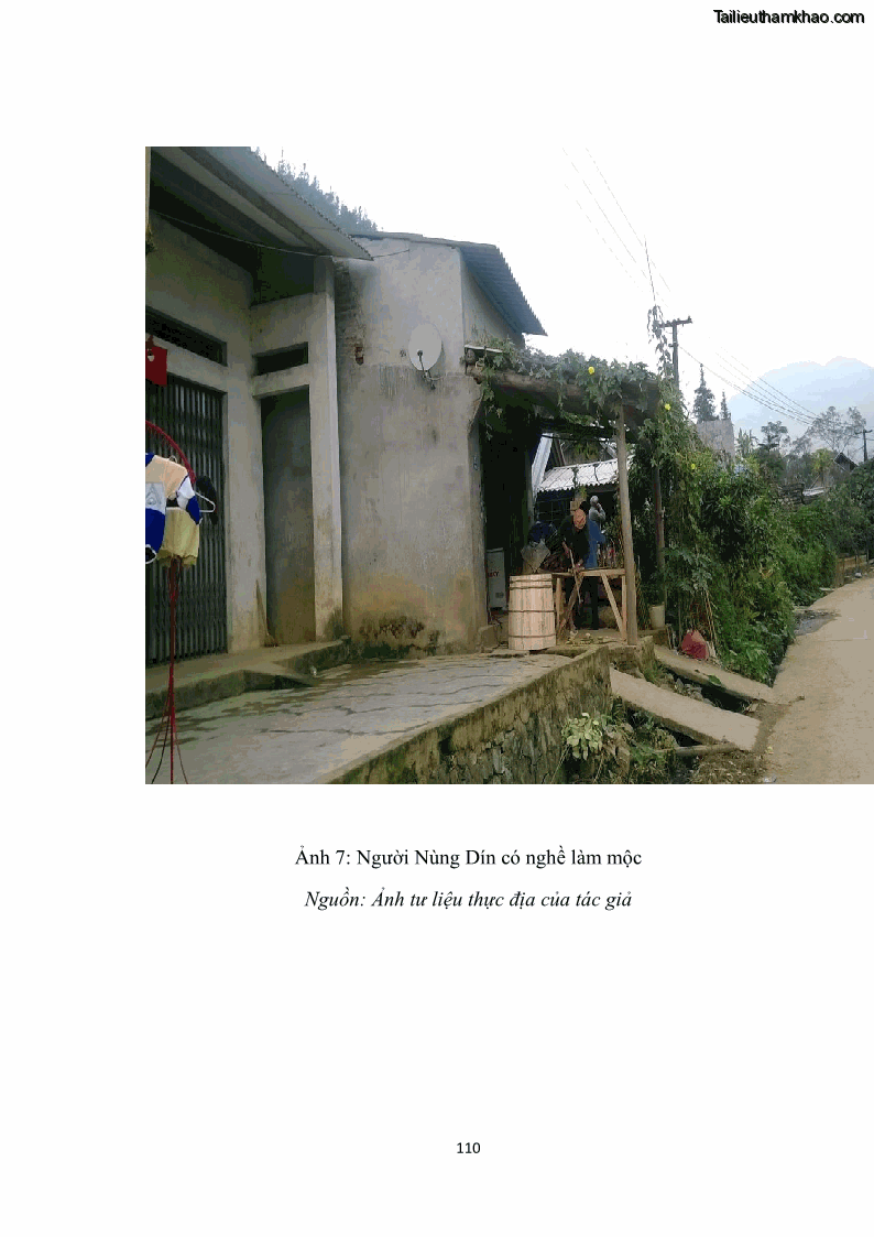 Luận văn thạc sĩ dân tộc học Tri thức địa phương về giáo dục trẻ em của người Nùng Dín ở thôn Tùng Lâu, Xã Tung Chung Phố, Huyện Mường Khương, tỉnh Lào Cai - 10 Trang 116