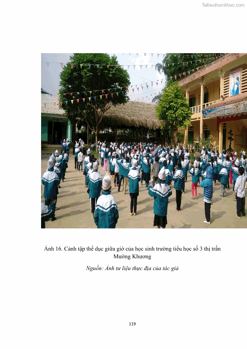 Luận văn thạc sĩ dân tộc học Tri thức địa phương về giáo dục trẻ em của người Nùng Dín ở thôn Tùng Lâu, Xã Tung Chung Phố, Huyện Mường Khương, tỉnh Lào Cai - 11 Trang 125