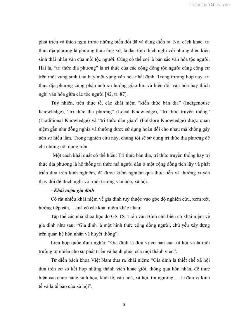 Luận văn thạc sĩ dân tộc học Tri thức địa phương về giáo dục trẻ em của người Nùng Dín ở thôn Tùng Lâu, Xã Tung Chung Phố, Huyện Mường Khương, tỉnh Lào Cai - 2 Trang 14