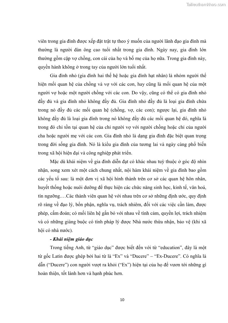 Luận văn thạc sĩ dân tộc học Tri thức địa phương về giáo dục trẻ em của người Nùng Dín ở thôn Tùng Lâu, Xã Tung Chung Phố, Huyện Mường Khương, tỉnh Lào Cai - 2 Trang 16