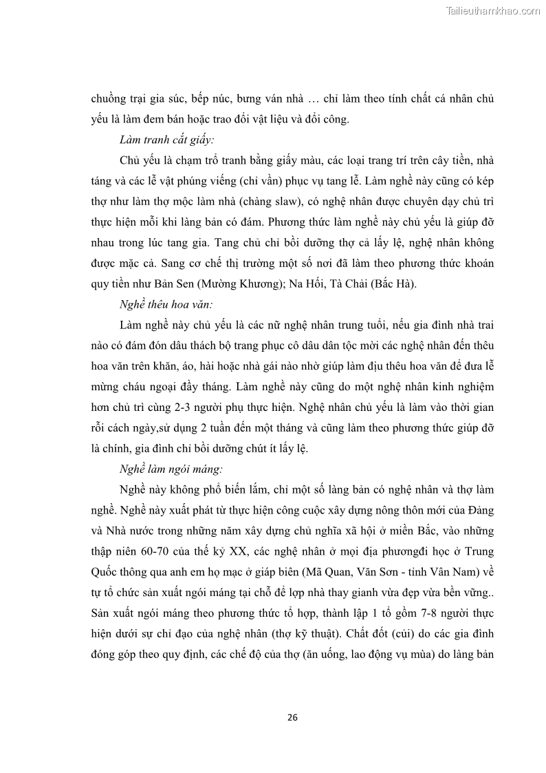 Luận văn thạc sĩ dân tộc học Tri thức địa phương về giáo dục trẻ em của người Nùng Dín ở thôn Tùng Lâu, Xã Tung Chung Phố, Huyện Mường Khương, tỉnh Lào Cai - 3 Trang 32
