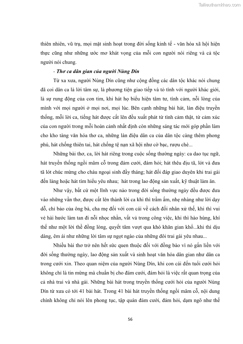 Luận văn thạc sĩ dân tộc học Tri thức địa phương về giáo dục trẻ em của người Nùng Dín ở thôn Tùng Lâu, Xã Tung Chung Phố, Huyện Mường Khương, tỉnh Lào Cai - 6 Trang 62