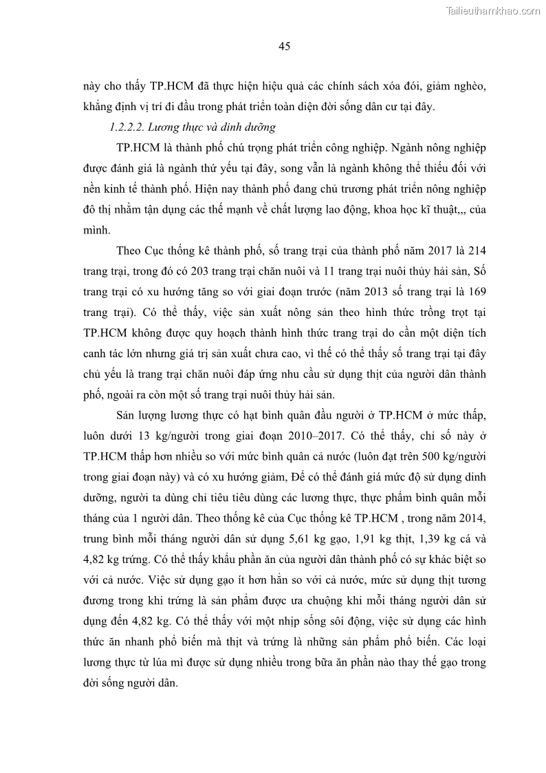 Luận văn thạc sĩ địa lý Chất lượng cuộc sống dân cư quận 6, thành phố Hồ Chí Minh - 5 Trang 55