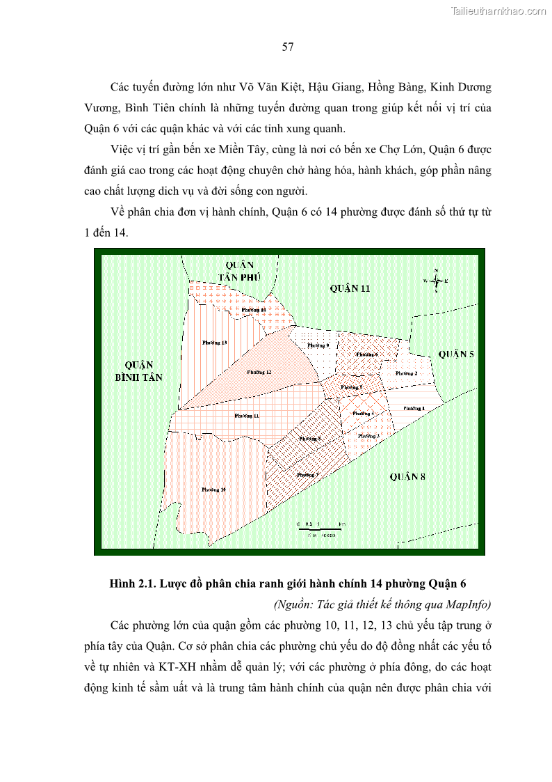 Luận văn thạc sĩ địa lý Chất lượng cuộc sống dân cư quận 6, thành phố Hồ Chí Minh - 6 Trang 67