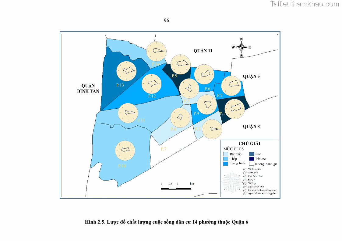Luận văn thạc sĩ địa lý Chất lượng cuộc sống dân cư quận 6, thành phố Hồ Chí Minh - 9 Trang 106