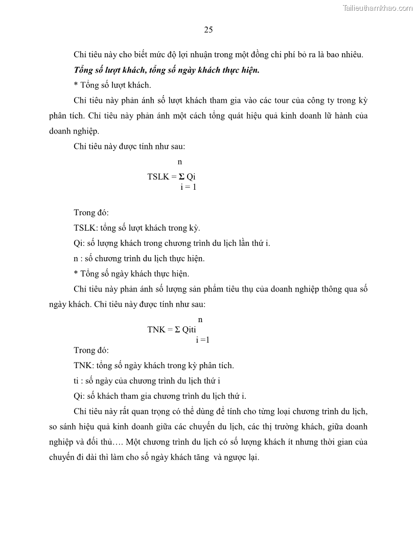 Khóa luận tốt nghiệp Giải pháp nhằm nâng cao hiệu quả kinh doanh lữ hành nội địa tại Công ty cổ phần du lịch VNTOUR - 3 Trang 35
