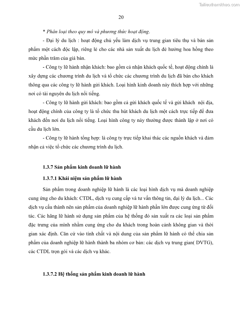 Khóa luận tốt nghiệp Giải pháp nhằm nâng cao hiệu quả kinh doanh lữ hành nội địa tại Công ty cổ phần du lịch VNTOUR - 3 Trang 30
