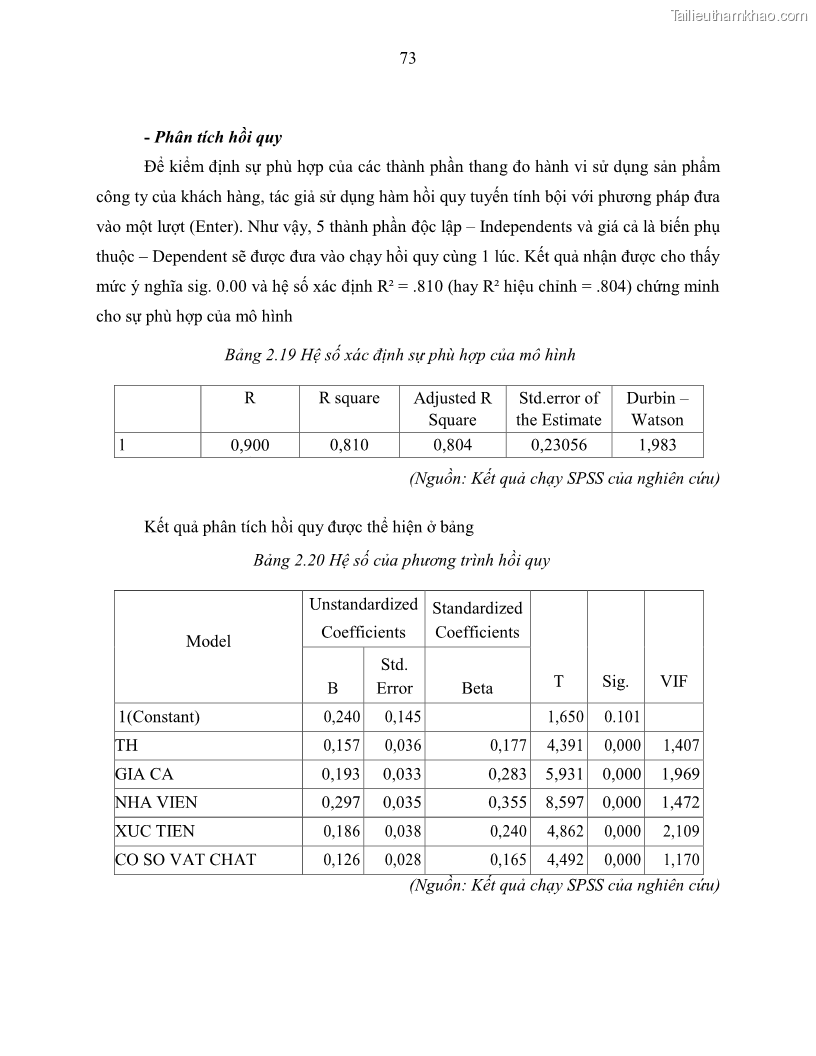 Khóa luận tốt nghiệp Giải pháp nhằm nâng cao hiệu quả kinh doanh lữ hành nội địa tại Công ty cổ phần du lịch VNTOUR - 7 Trang 83