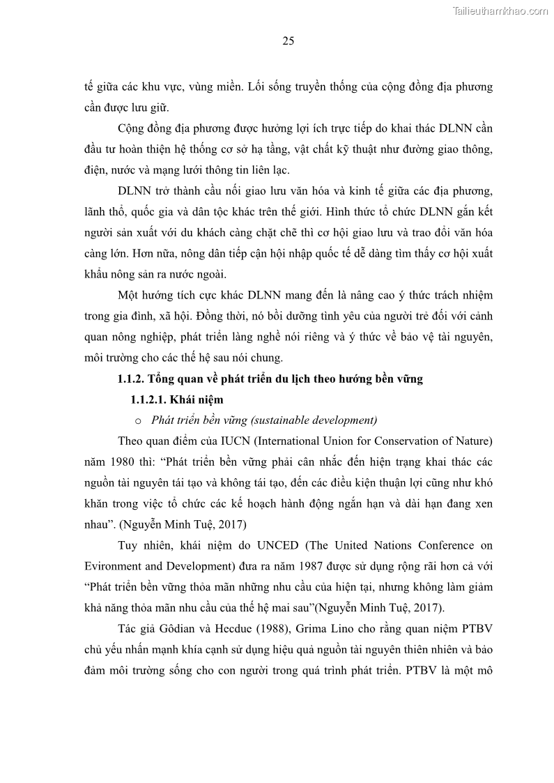 Luận văn thạc sĩ địa lý học Phát triển du lịch nông nghiệp ở huyện Vĩnh Cửu, tỉnh Đồng Nai theo hướng bền vững - Trường hợp làng bưởi Tân Triều - 3 Trang 34