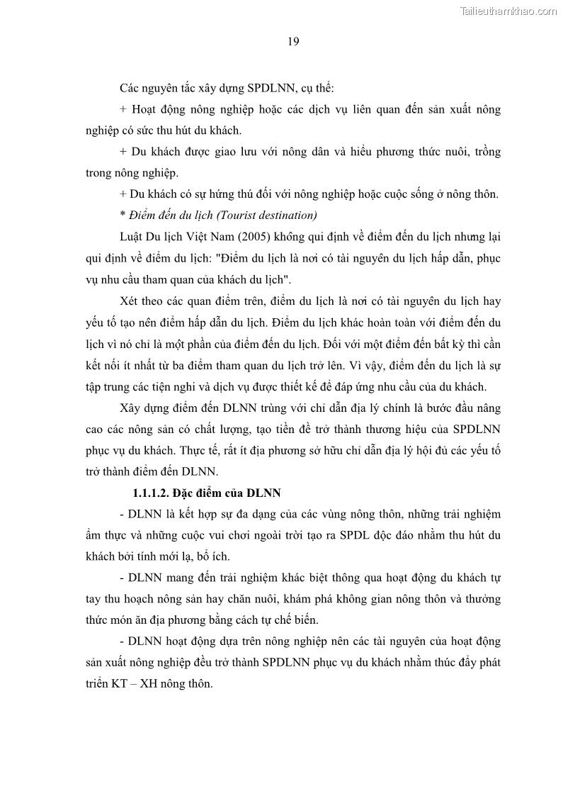 Luận văn thạc sĩ địa lý học Phát triển du lịch nông nghiệp ở huyện Vĩnh Cửu, tỉnh Đồng Nai theo hướng bền vững - Trường hợp làng bưởi Tân Triều - 3 Trang 28