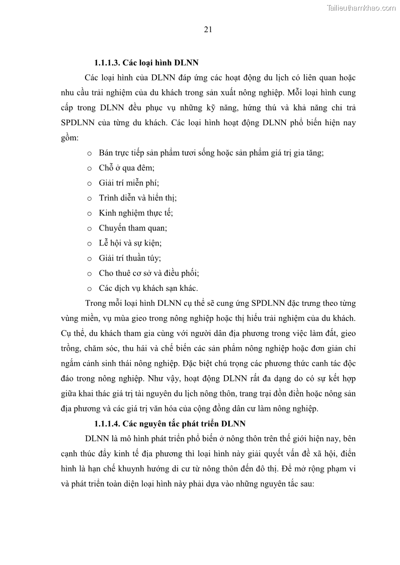 Luận văn thạc sĩ địa lý học Phát triển du lịch nông nghiệp ở huyện Vĩnh Cửu, tỉnh Đồng Nai theo hướng bền vững - Trường hợp làng bưởi Tân Triều - 3 Trang 30