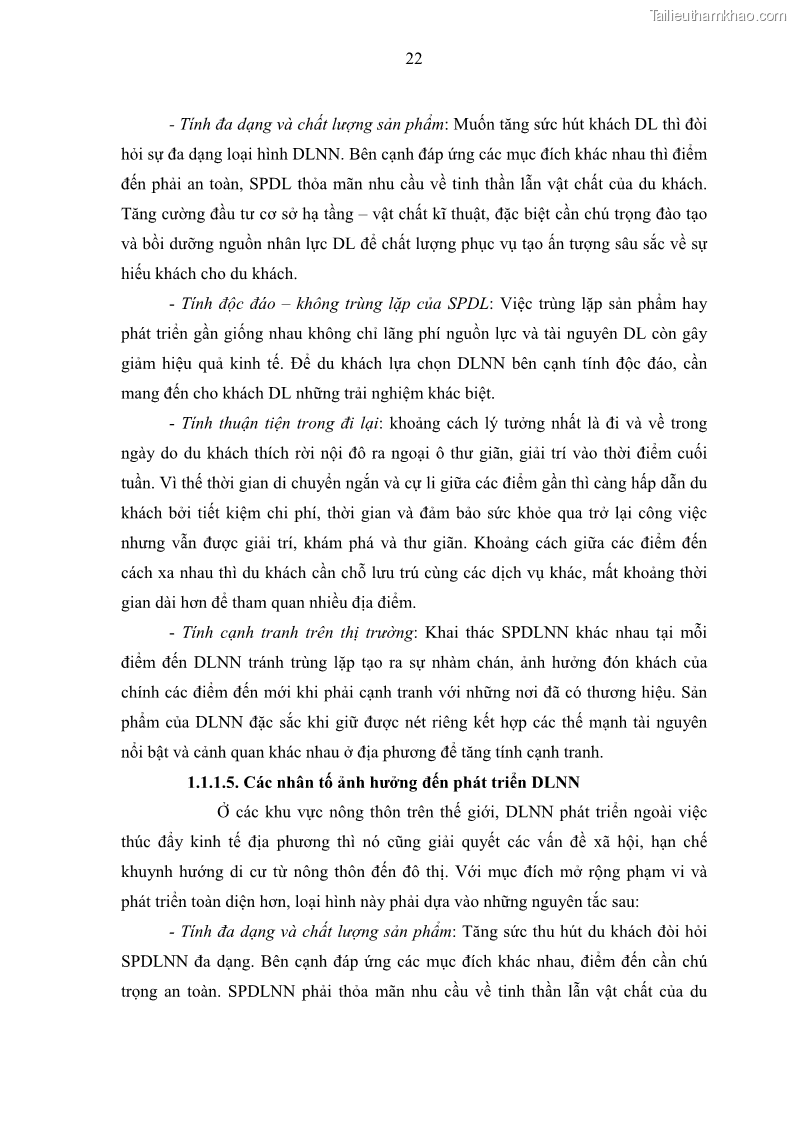 Luận văn thạc sĩ địa lý học Phát triển du lịch nông nghiệp ở huyện Vĩnh Cửu, tỉnh Đồng Nai theo hướng bền vững - Trường hợp làng bưởi Tân Triều - 3 Trang 31