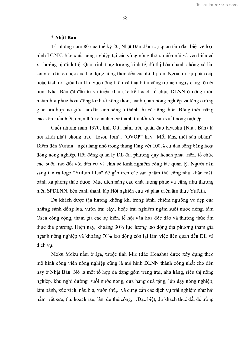 Luận văn thạc sĩ địa lý học Phát triển du lịch nông nghiệp ở huyện Vĩnh Cửu, tỉnh Đồng Nai theo hướng bền vững - Trường hợp làng bưởi Tân Triều - 4 Trang 47