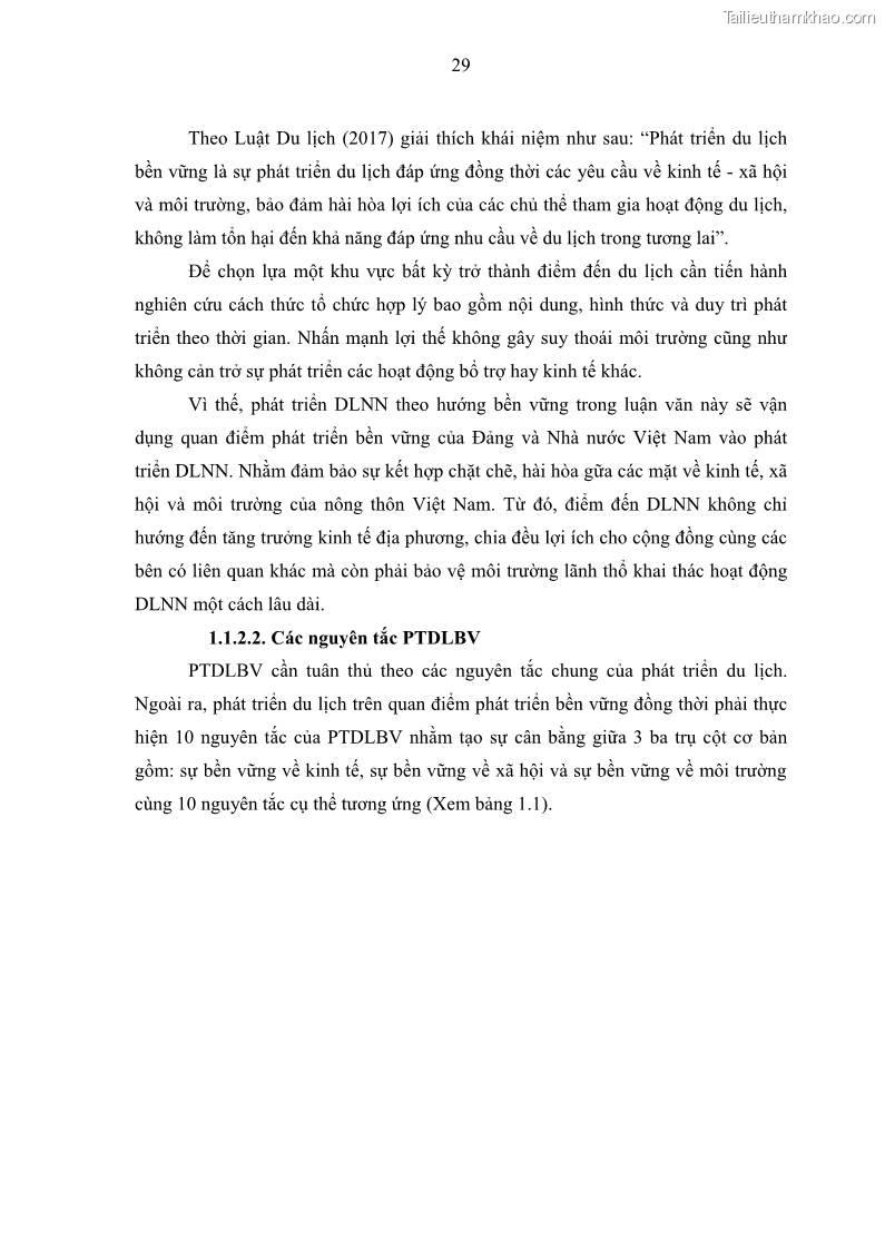 Luận văn thạc sĩ địa lý học Phát triển du lịch nông nghiệp ở huyện Vĩnh Cửu, tỉnh Đồng Nai theo hướng bền vững - Trường hợp làng bưởi Tân Triều - 4 Trang 38