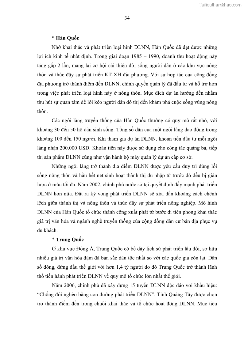 Luận văn thạc sĩ địa lý học Phát triển du lịch nông nghiệp ở huyện Vĩnh Cửu, tỉnh Đồng Nai theo hướng bền vững - Trường hợp làng bưởi Tân Triều - 4 Trang 43