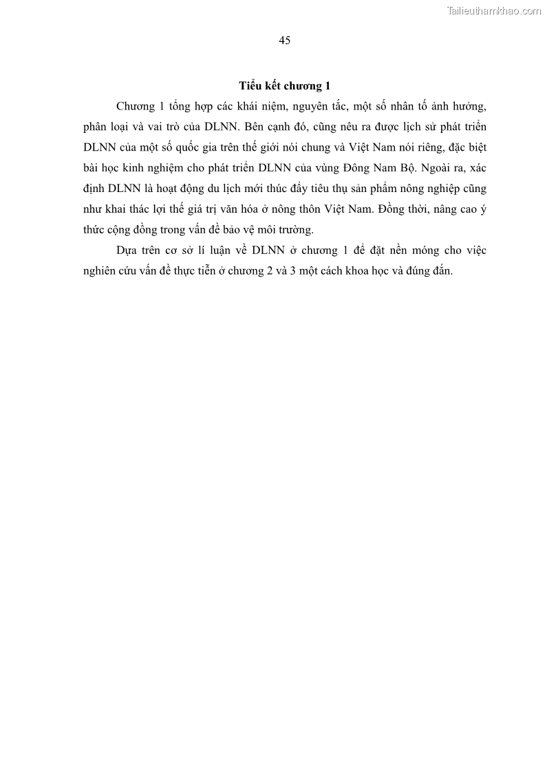 Luận văn thạc sĩ địa lý học Phát triển du lịch nông nghiệp ở huyện Vĩnh Cửu, tỉnh Đồng Nai theo hướng bền vững - Trường hợp làng bưởi Tân Triều - 5 Trang 54