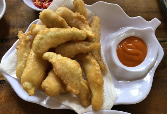 Hình PL4 Món bì bưởi chiên giòn Nguồn tác giả chụp Hình PL5 Biển báo 4