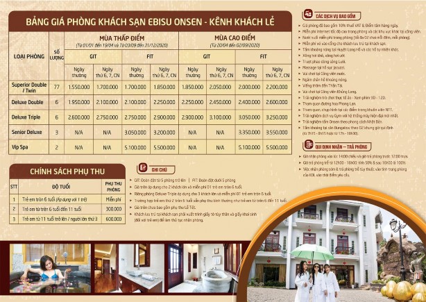 Hình 2 12 Bảng giá phòng khách sạn nguồn website CVSKN Núi Thần Tài 2 4 3 Chính 5