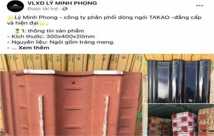 Hình 2 3 Bài đăng chạy facebook ads cúa trang Nguồn Thống kê từ trang Các 2