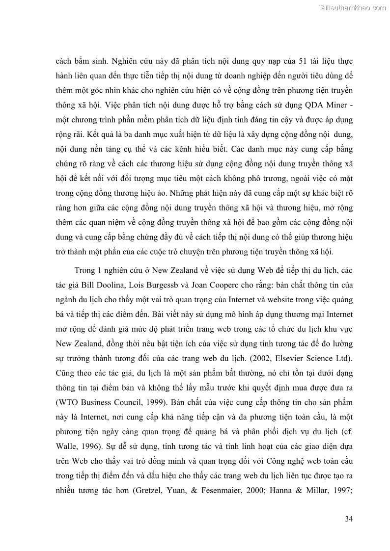 Khóa luận tốt nghiệp quản trị kinh doanh Đánh giá cảm nhận của khách hàng đối với hoạt động Content Marketing trực tuyến tại Học viện Đào tạo Quốc tế ANI - 4 Trang 42