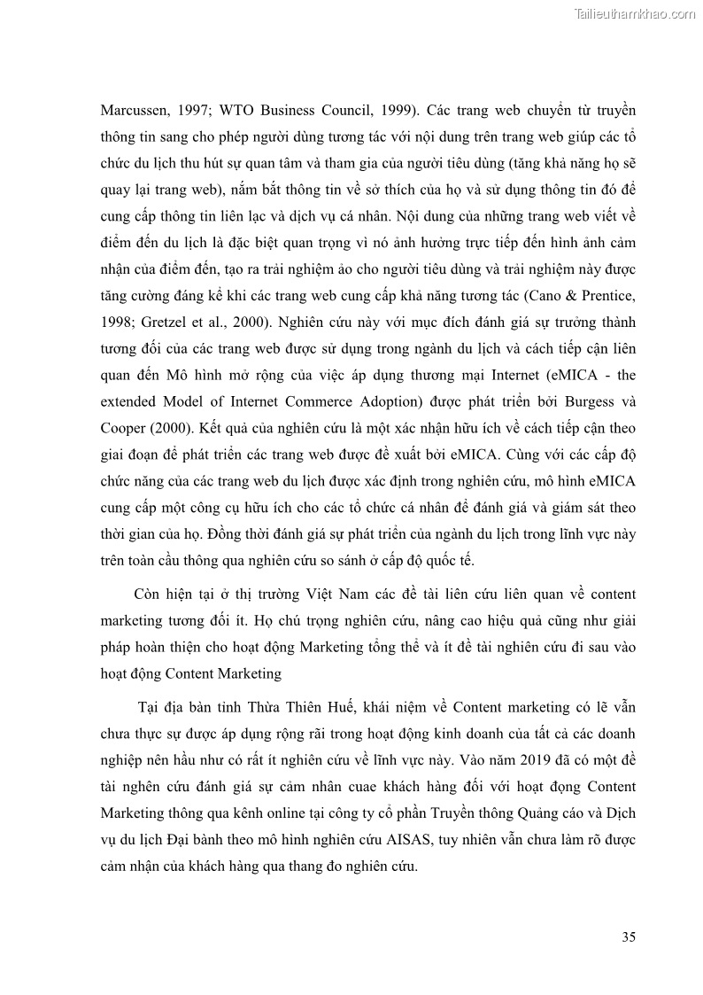 Khóa luận tốt nghiệp quản trị kinh doanh Đánh giá cảm nhận của khách hàng đối với hoạt động Content Marketing trực tuyến tại Học viện Đào tạo Quốc tế ANI - 4 Trang 43