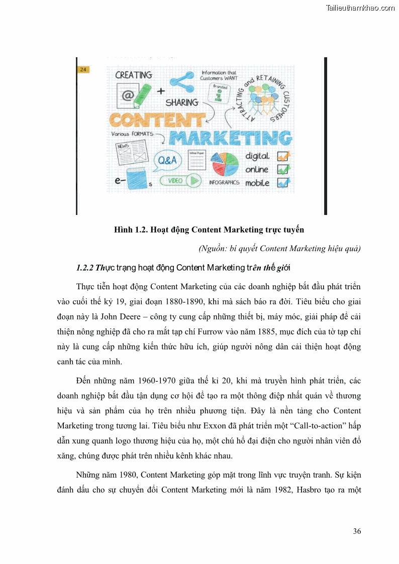 Khóa luận tốt nghiệp quản trị kinh doanh Đánh giá cảm nhận của khách hàng đối với hoạt động Content Marketing trực tuyến tại Học viện Đào tạo Quốc tế ANI - 4 Trang 44