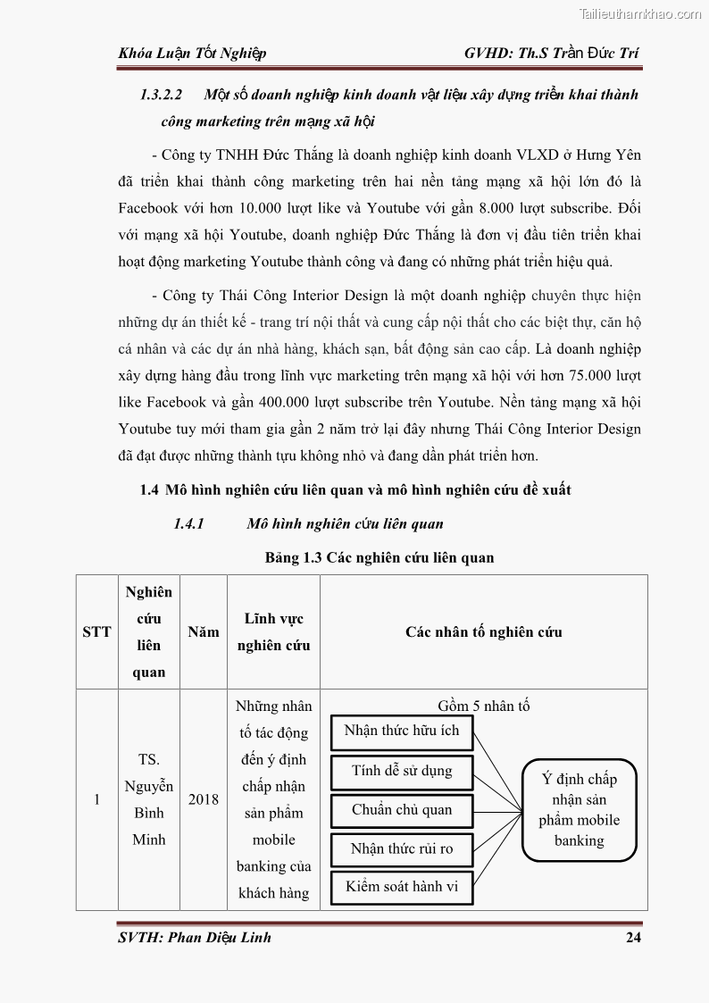 Khóa luận tốt nghiệp quản trị kinh doanh Đánh giá hoạt động truyền thông marketing qua mạng xã hội facebook của công ty TNHH Lý Minh Phong - 3 Trang 34