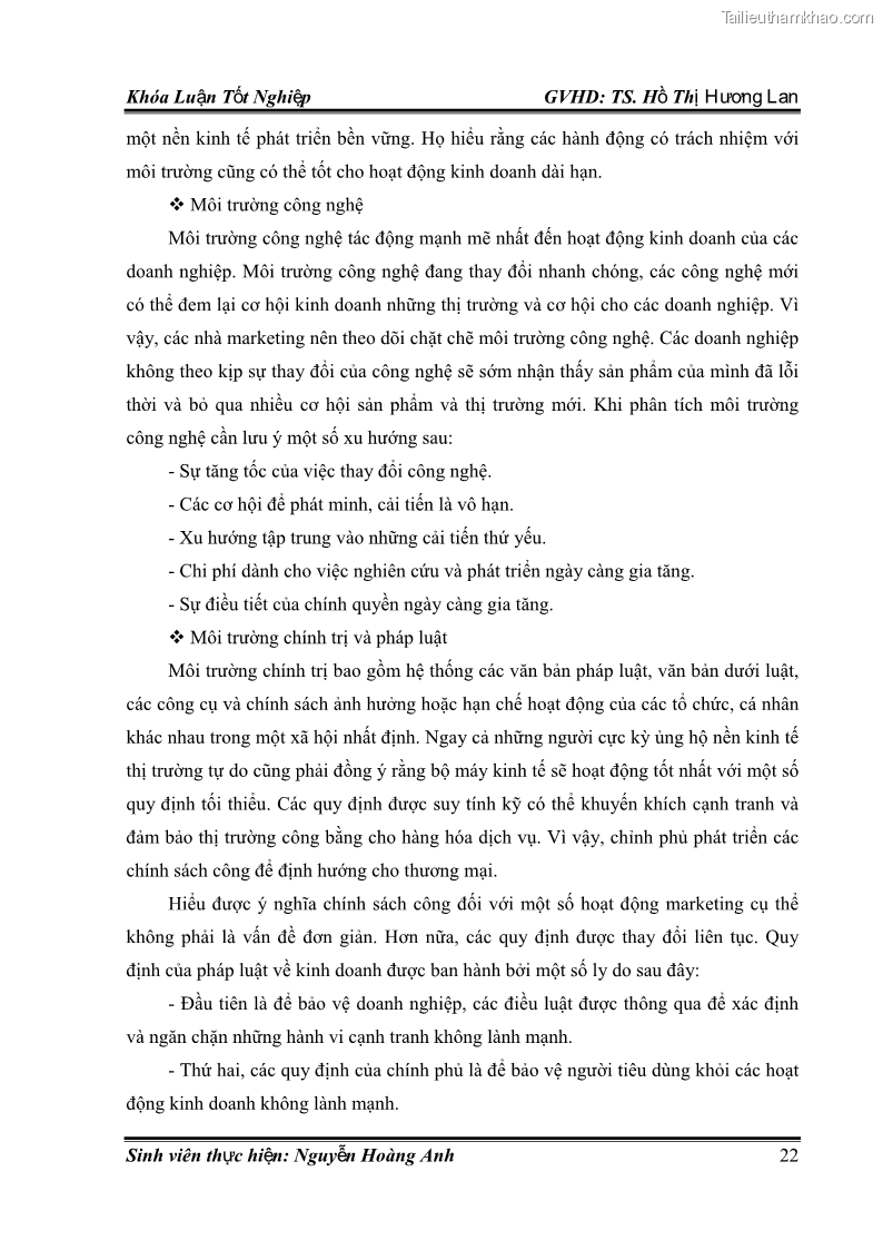 Khóa luận tốt nghiệp quản trị kinh doanh Hoàn thiện chính sách Marketing mix đối với dịch vụ đào tạo TOEIC và IELTS tại Trung tâm Anh ngữ Quốc tế AMES - chi nhánh Huế - 3 Trang 31