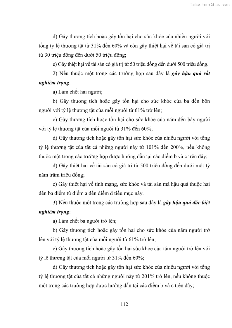 Luận văn thạc sĩ luật học Các tội phạm khác về chức vụ theo luật hình sự Việt Nam trên cơ sở nghiên cứu số liệu địa bàn thành phố Hồ Chí Minh - 10 Trang 118