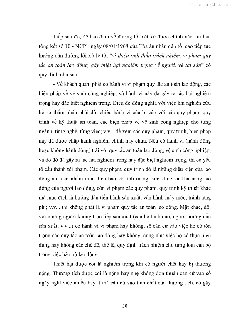 Luận văn thạc sĩ luật học Các tội phạm khác về chức vụ theo luật hình sự Việt Nam trên cơ sở nghiên cứu số liệu địa bàn thành phố Hồ Chí Minh - 3 Trang 36