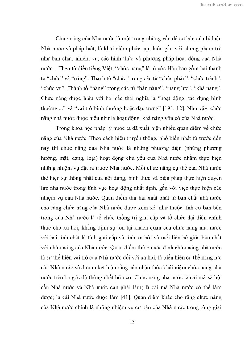 Luận văn thạc sĩ luật học Chức năng kinh tế của nhà nước trong nền kinh tế thị trường ở Việt Nam hiện nay - 2 Trang 16