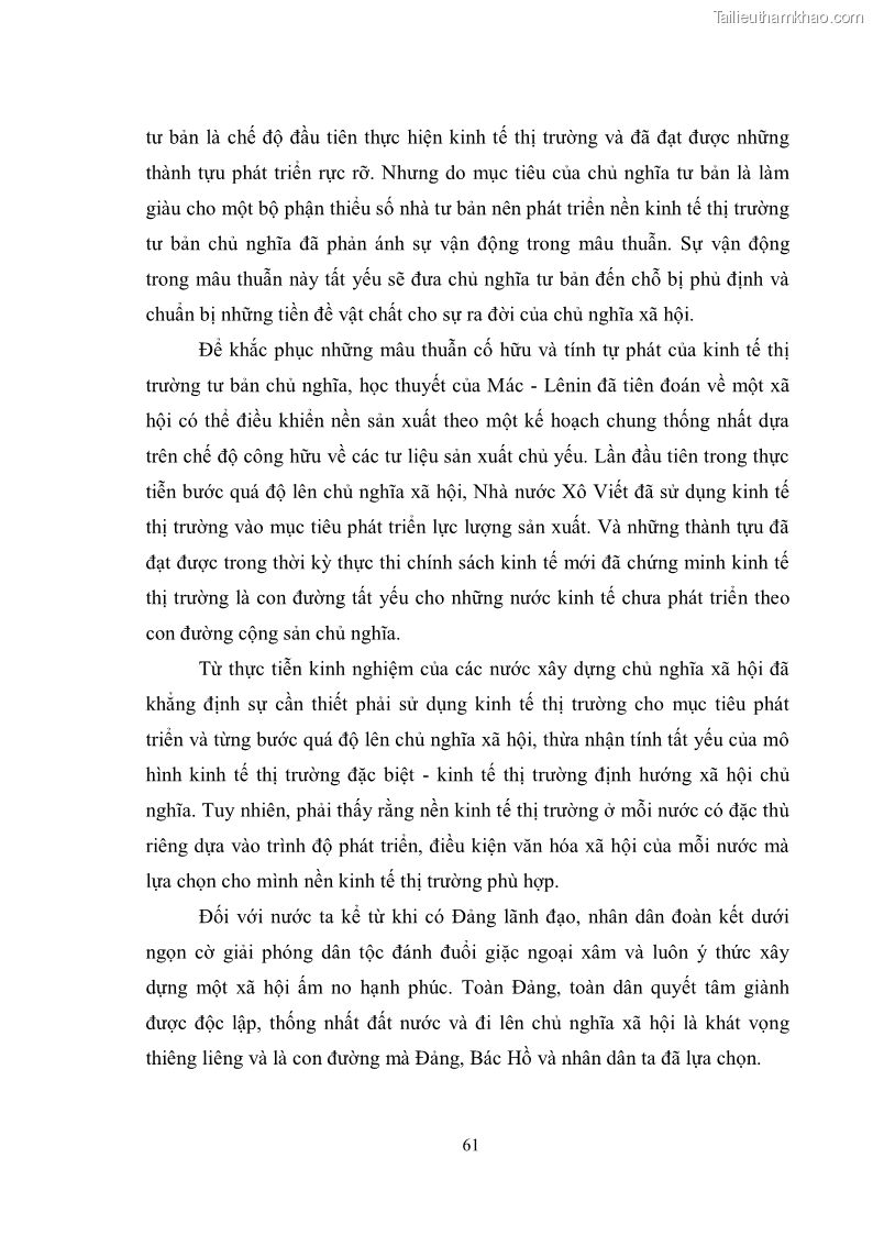 Luận văn thạc sĩ luật học Chức năng kinh tế của nhà nước trong nền kinh tế thị trường ở Việt Nam hiện nay - 6 Trang 64
