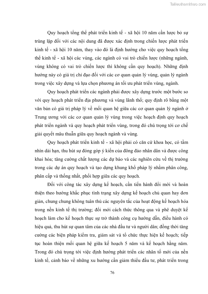 Luận văn thạc sĩ luật học Chức năng kinh tế của nhà nước trong nền kinh tế thị trường ở Việt Nam hiện nay - 7 Trang 79