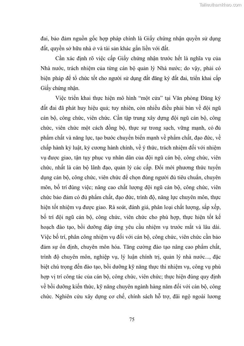 Luận văn thạc sĩ luật học Chuyển nhượng quyền sử dụng đất của tổ chức kinh tế theo quy định của Luật Đất đai 2013 - 7 Trang 83