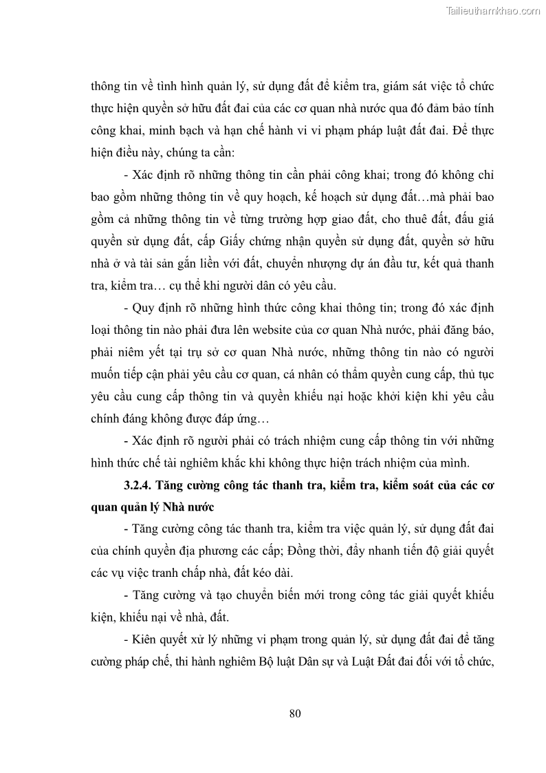 Luận văn thạc sĩ luật học Chuyển nhượng quyền sử dụng đất của tổ chức kinh tế theo quy định của Luật Đất đai 2013 - 8 Trang 88