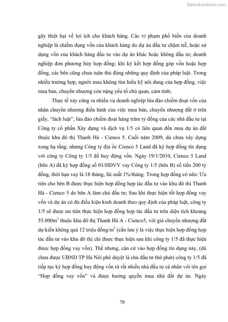 Luận văn thạc sĩ luật học Chuyển nhượng quyền sử dụng đất ở theo pháp luật Việt Nam - 7 Trang 76